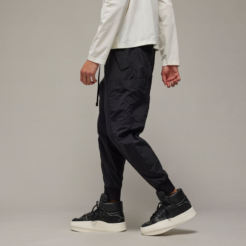 アディダス公式通販】Y-3 CRINKLE NYLON CUFFED PANTS [JRU44