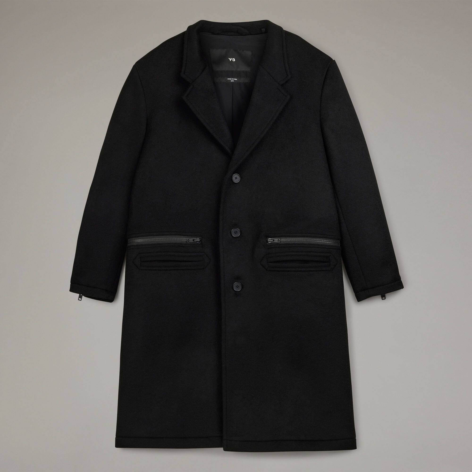 Y-3 TAILORED WOOL COAT Y-3