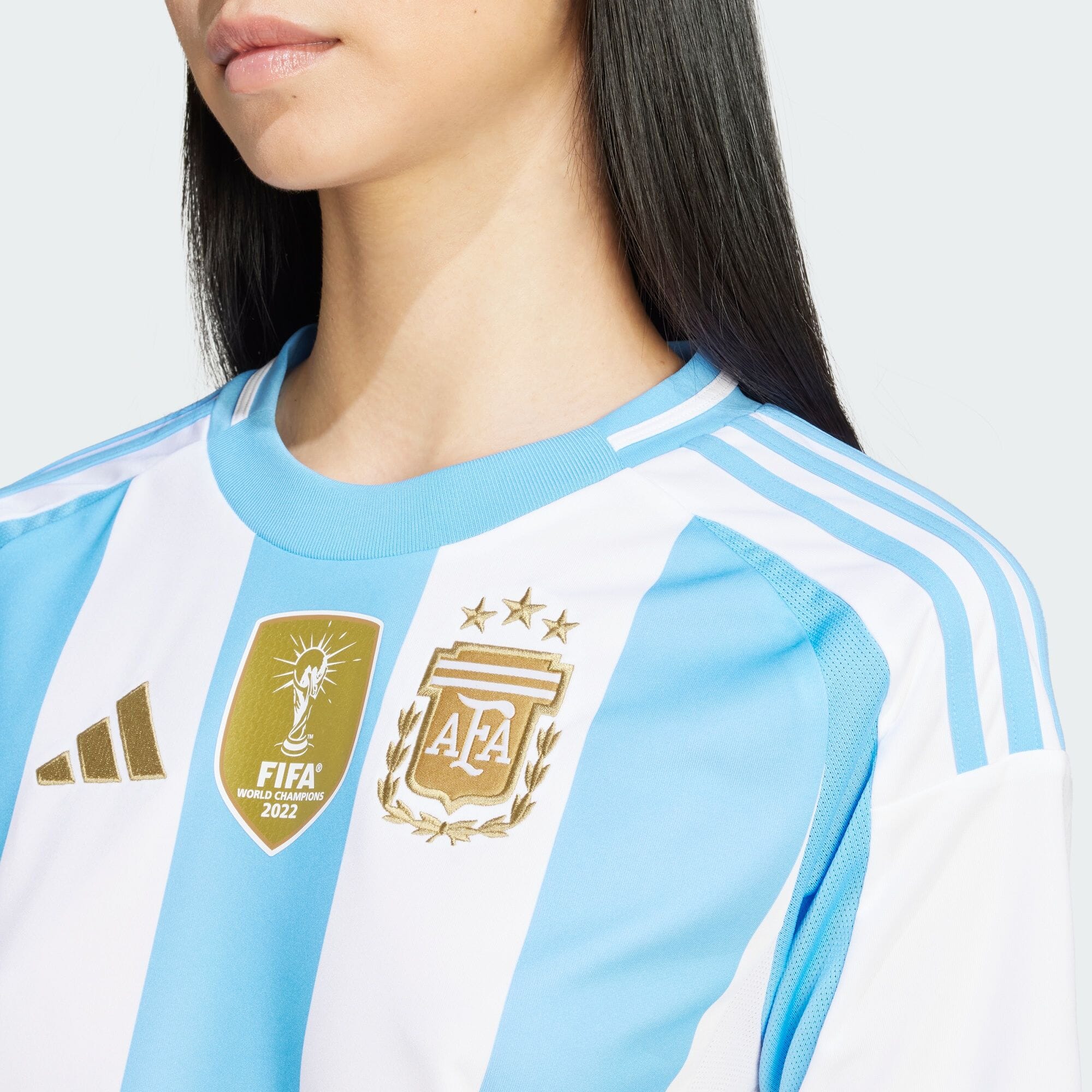 アルゼンチン代表 24 ホームユニフォーム レディース サッカー|フットサル