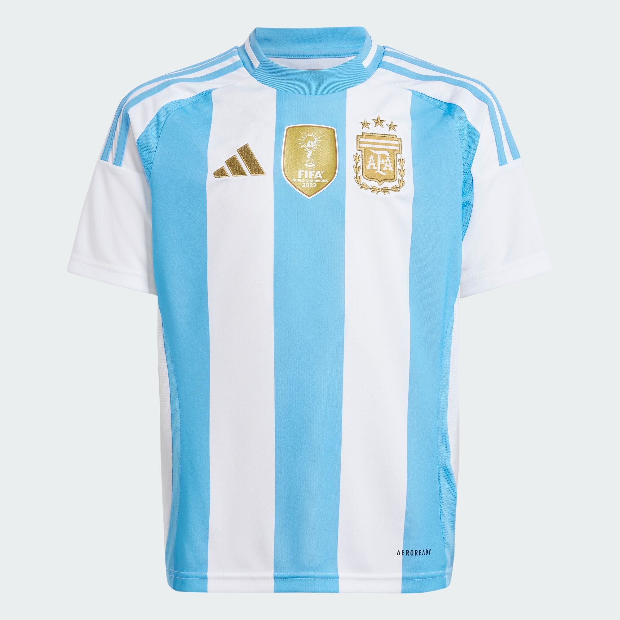 アルゼンチン代表 24 ホームユニフォーム キッズ キッズ／子供用 サッカー|フットサル