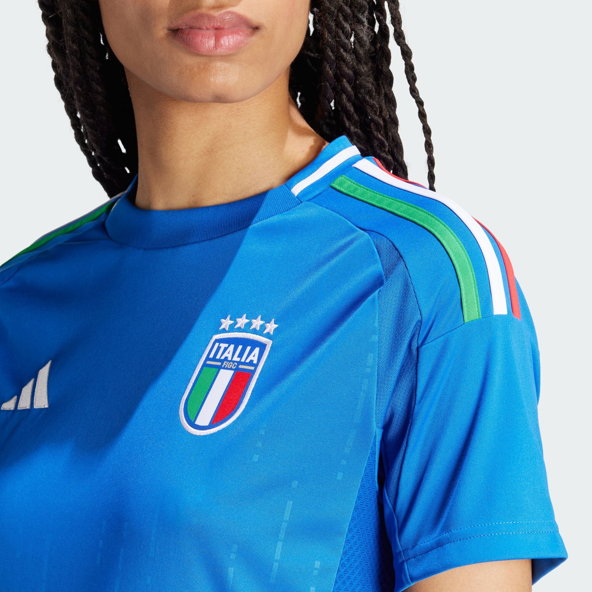 イタリア代表 24 ホームユニフォーム レディース サッカー|フットサル
