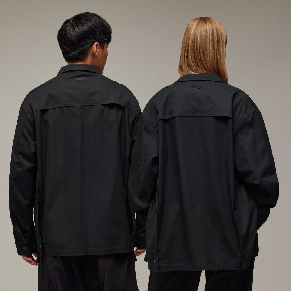 アディダス公式通販】Y-3 LONG SLEEVE POCKET OVERSHIRT [KOB82 ...