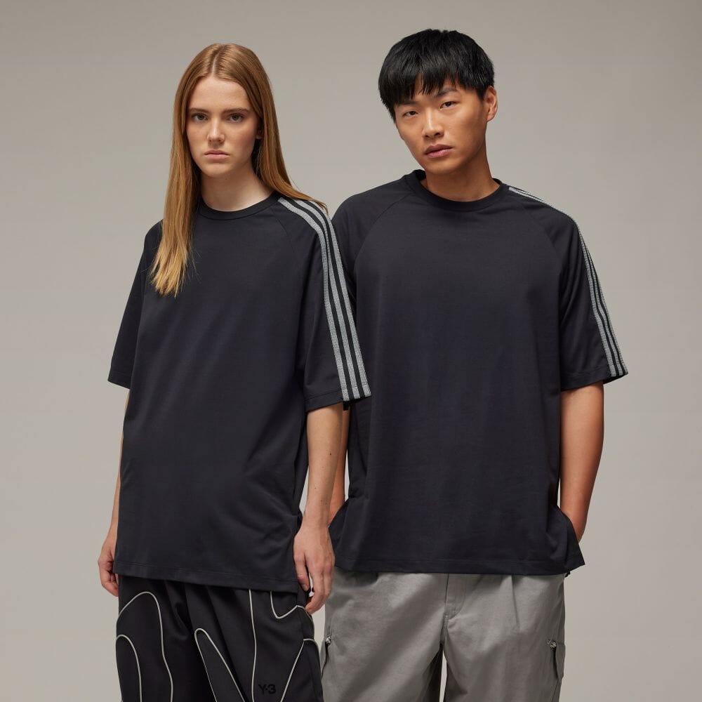 Y-3 3-Stripes Short Sleeve Tee