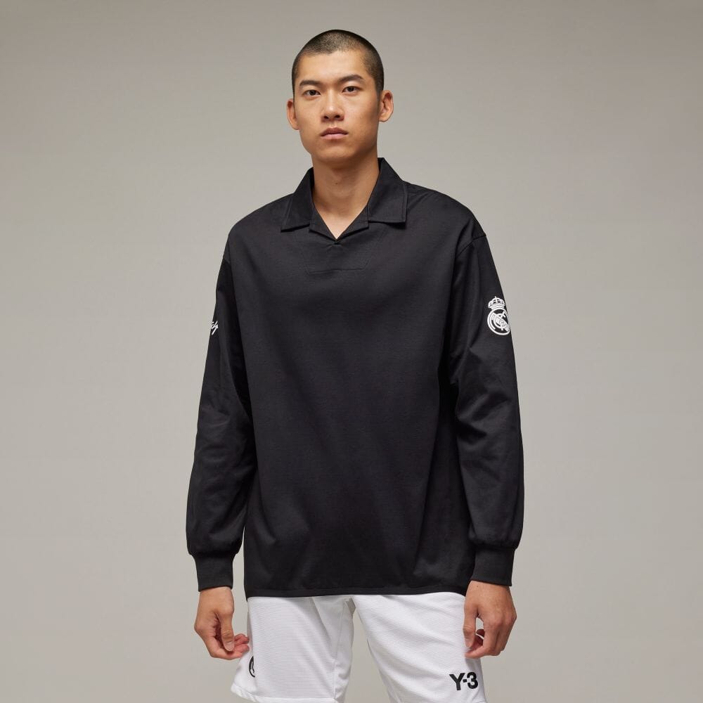 アディダス公式通販】Y-3 REAL MADRID TRAVEL LONG SLEEVE POLO SHIRT ...