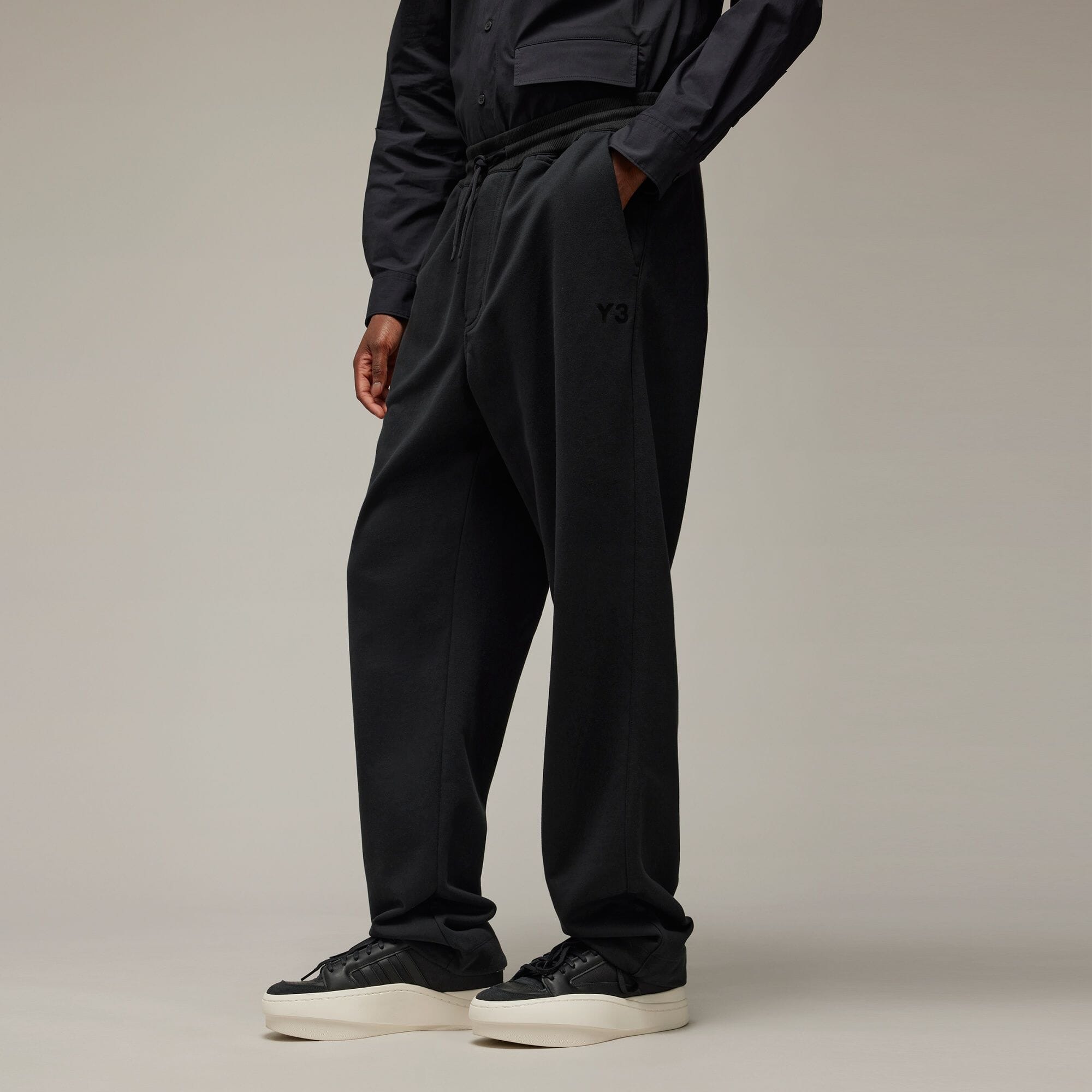 Y-3 FRENCH TERRY STRAIGHT PANTS メンズ Y-3