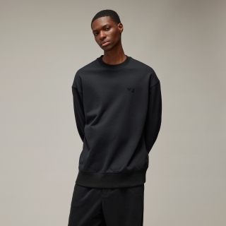 Y-3 FRENCH TERRY CREW SWEATER