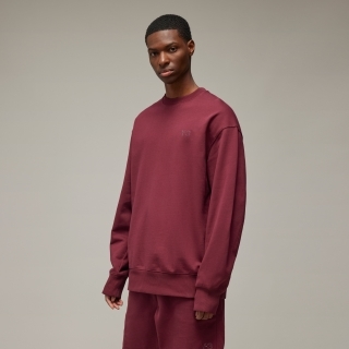 Y-3 FRENCH TERRY CREW SWEATER