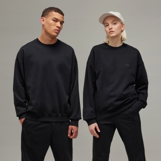 Y-3 BRUSHED TERRY CREW SWEATSHIRT