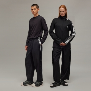 Y-3 REFINED WOOL TRACK PANTS - 3-STRIPES