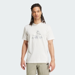 トレイン エッセンシャルズ カモグラフィック ロゴ 半袖Tシャツ