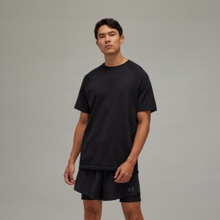 Y-3 RUNNING SHORT SLEEVE TEE