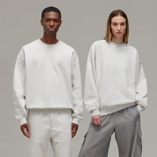 Y-3 BRUSHED TERRY CREW SWEATSHIRT